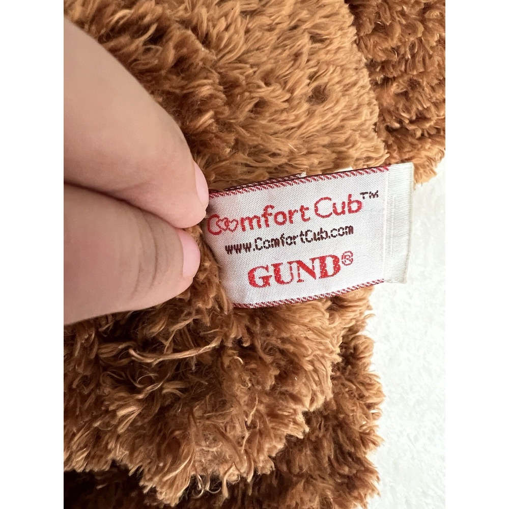Gund Comfort Cub Brown Teddy Bear Hidden Heart lock Picture Memories Inside - Picture 5 of 9